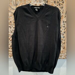 Fairway Outfitters Black Sweater Vest- size XL